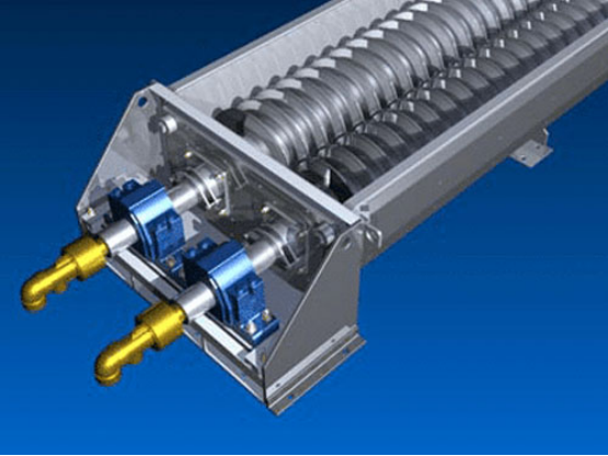 冷卻循環螺旋輸送機